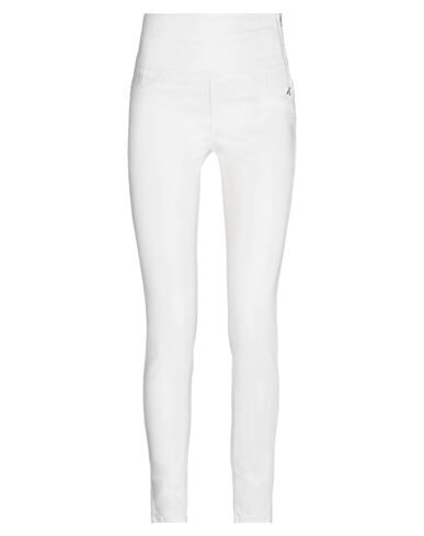 PATRIZIA PEPE PATRIZIA PEPE WOMAN DENIM PANTS WHITE SIZE 30 COTTON, POLYESTER, ELASTANE,42799285RL 7