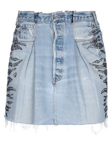 Click to view more detailed imagery on our partner's website Re/done With Levi's Denim Skirt In Blue