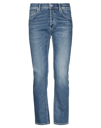 DONDUP Denim trousers Blue 98% Cotton, 2% Elastane