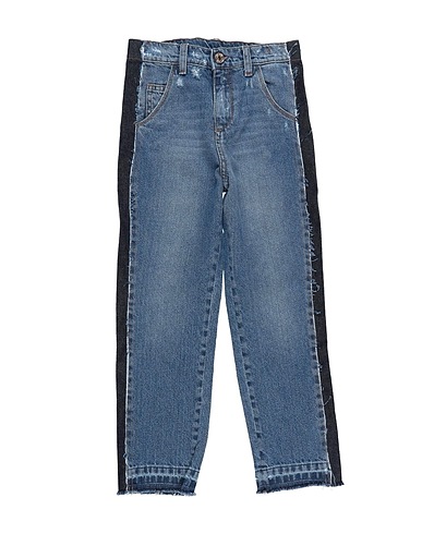 TWINSET Denim trousers Blue 100% Cotton