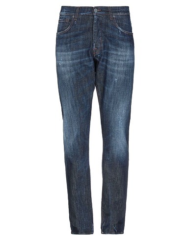 2 MEN Pantaloni jeans Blu 98% Cotone, 2% Elastan, Poliestere
