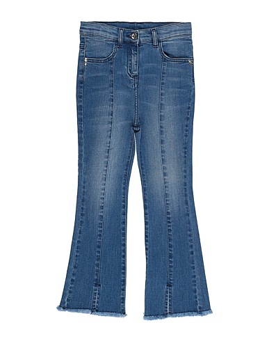 PATRIZIA PEPE Denim trousers Blue 98% Cotton, 2% Elastane