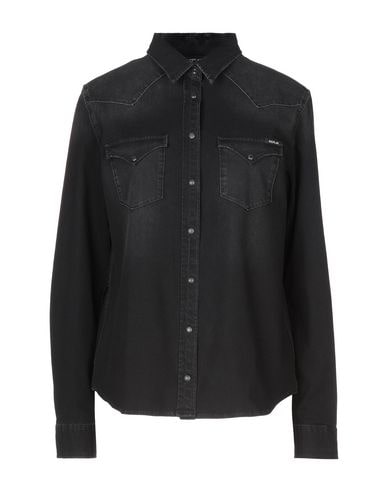Click to view more detailed imagery on our partner's website Replay Denim Shirt Colour: Black