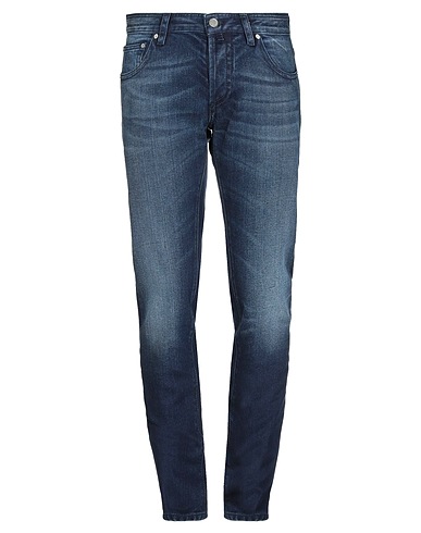 MOORER Pantaloni jeans Blu 98% Cotone, 2% Elastan