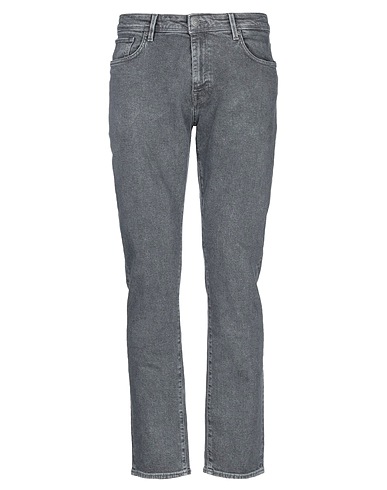SELECTED HOMME Denim pants Charcoal 98% Cotton, 2% Elastane