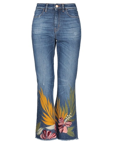 PT Torino Denim trousers Blue 98% Cotton, 2% Elastane