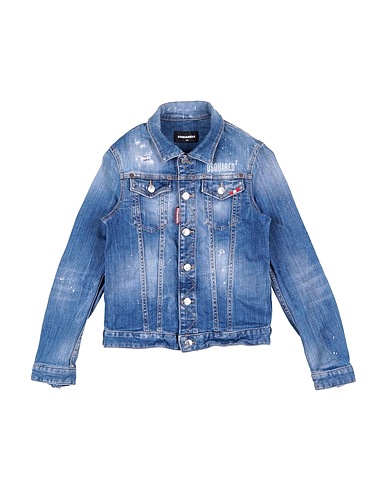 DSQUARED2 Giubbotto jeans Blu 98% Cotone, 2% Elastan