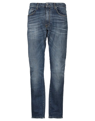 REIGN Denim trousers Blue 98% Cotton, 2% Elastane
