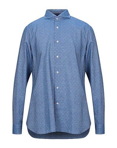 CALIBAN 820 Denim shirt Blue 100% Cotton