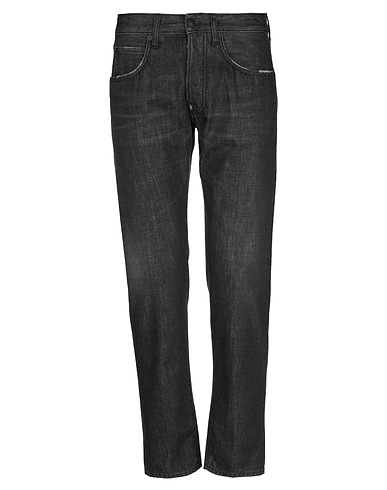 (+) PEOPLE Denim trousers Black 100% Cotton