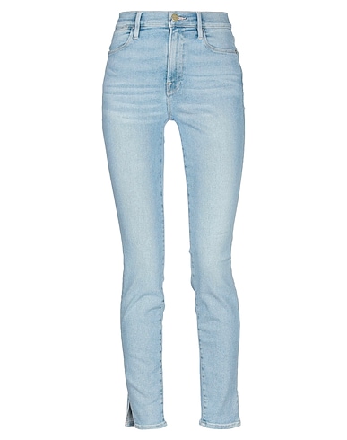 FRAME Denim pants Blue 93% Cotton, 5% Polyester, 2% Elastane