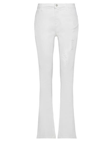 MANILA GRACE MANILA GRACE WOMAN JEANS WHITE SIZE 28 COTTON, ELASTANE,42803357VO 7