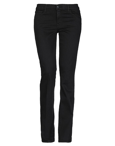 J BRAND Denim trousers Black 93% Cotton, 5% Polyester, 2% Elastane