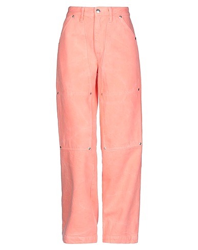 TANAKA Denim trousers Salmon pink 100% Cotton