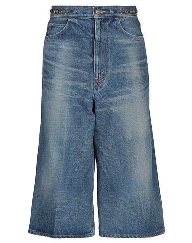 CELINE Denim pants Blue 100% Cotton