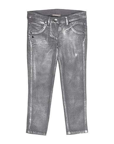 MISS GRANT Denim pants Grey 98% Cotton, 2% Elastane