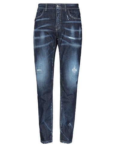 FRANKIE MORELLO Pantaloni jeans Blu 98% Cotone, 2% Elastan
