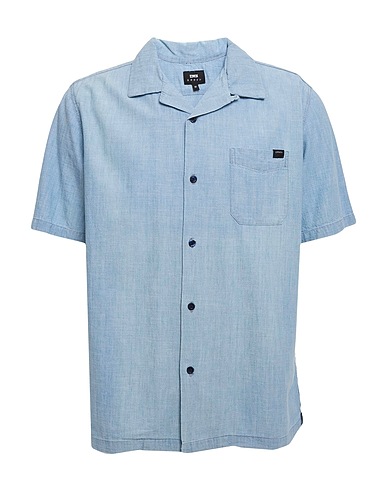 EDWIN Denim shirt Blue 100% Cotton