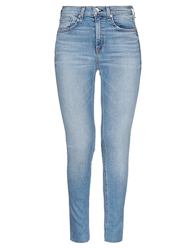 RAG & BONE Denim trousers Blue 98% Cotton, 2% Polyurethane