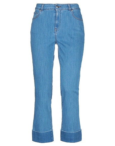 FAY Jambe droite Bleu 92% Coton, 6% Élastomultiester, 2% Élasthanne