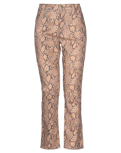 FRAME Denim pants Sand 68% Cotton, 19% Lyocell, 10% Elasterell-p, 3% Elastane