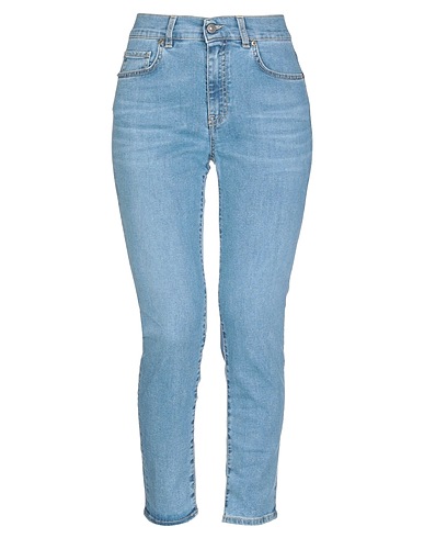 GAëLLE Paris Denim trousers Blue 69% Cotton, 26% Polyester, 5% Elastane