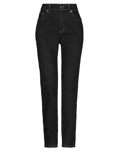 ROCCOBAROCCO JEANS Denim pants Black 81% Cotton, 17% Polyamide, 2% Elastane
