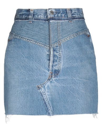Click to view more detailed imagery on our partner's website Re/done With Levi's Denim Skirt In Blue