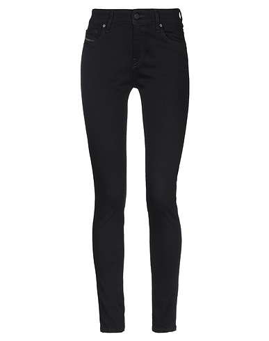 DIESEL Denim pants Black 90% Cotton, 6% Polyester, 4% Elastane