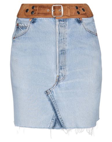 Click to view more detailed imagery on our partner's website Re/done With Levi's Denim Skirt In Blue