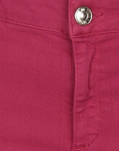 Shop My Twin Twinset Woman Jeans Garnet Size 31 Cotton, Elastomultiester, Elastane In Red