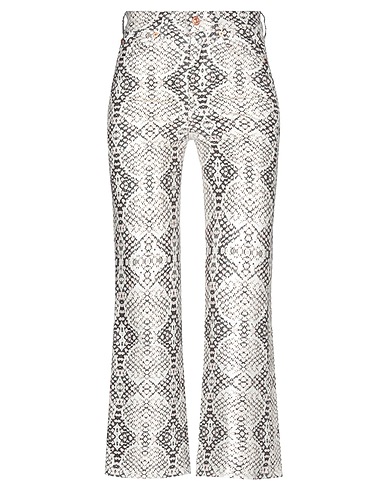 7 FOR ALL MANKIND Bootcut Jeans White 98% Cotton, 2% Elastane