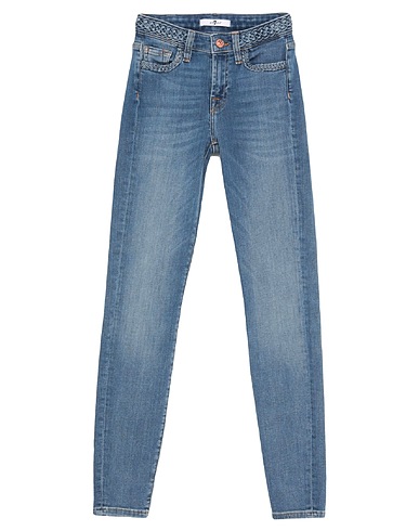 7 FOR ALL MANKIND Denim pants Blue 94% Cotton, 4% Polyester, 2% Elastane