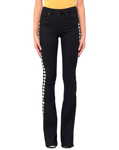 DONDUP Pantaloni jeans Nero 57% Cotone, 37% Modal, 4% Elastomultiestere, 2% Elastan