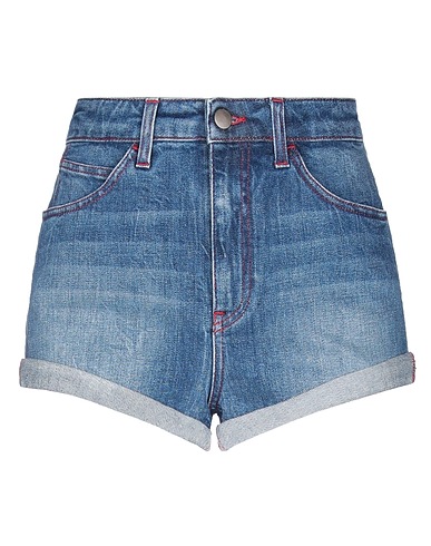 PHILOSOPHY di LORENZO SERAFINI Denim shorts Blue 98% Cotton, 2% Elastane