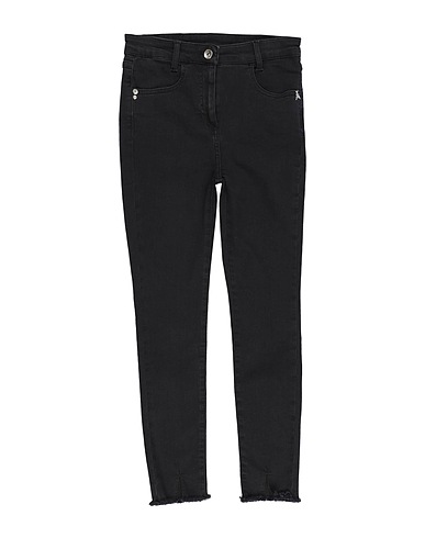 PATRIZIA PEPE Denim trousers Black 66% Cotton, 31% Polyester, 3% Lycra®