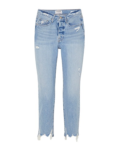 FRAME Denim trousers Blue 100% Cotton