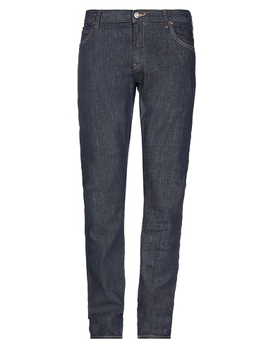 EMPORIO ARMANI Denim trousers Blue 98% Cotton, 2% Elastane