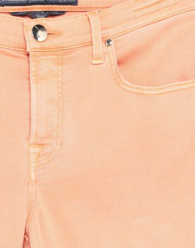 Shop Jacob Cohёn Woman Jeans Apricot Size 27 Lyocell, Cotton, Polyester, Elastane In Orange