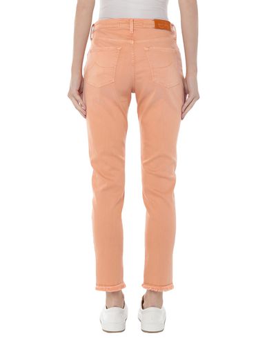 Shop Jacob Cohёn Woman Jeans Apricot Size 27 Lyocell, Cotton, Polyester, Elastane In Orange