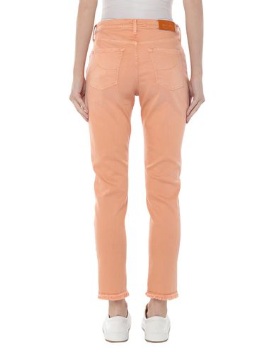 Shop Jacob Cohёn Woman Jeans Apricot Size 31 Lyocell, Cotton, Polyester, Elastane In Orange