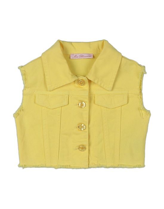 MISS BLUMARINE Джинсовая верхняя одежда