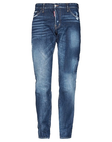 DSQUARED2 Denim trousers Blue 99% Cotton, 1% Elastane