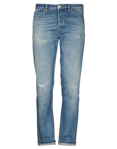 PT Torino Denim trousers Blue 98% Cotton, 2% Elastane
