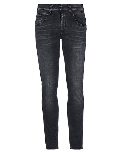 R13 Denim trousers Black 92% Cotton, 6% Elastomultiester, 2% Elastane