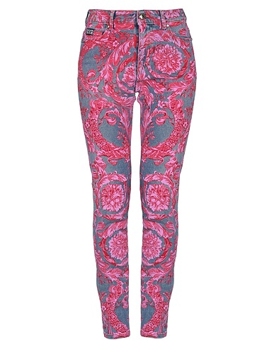 VERSACE JEANS COUTURE Denim pants Blue 98% Cotton, 2% Elastane