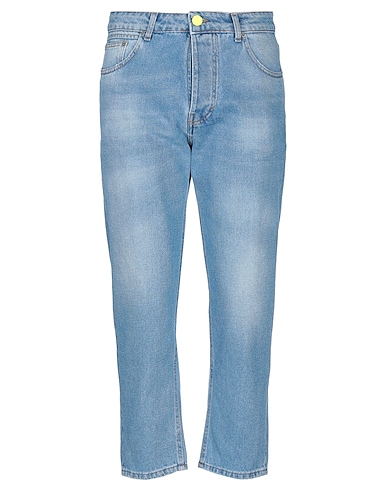 TAKESHY KUROSAWA Denim trousers Blue 100% Cotton