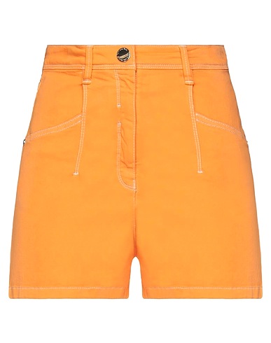 PATRIZIA PEPE Shorts jeans Arancione 90% Cotone, 7% Poliestere, 3% Elastan