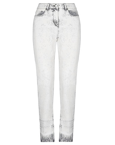 FABIANA FILIPPI Denim trousers White 98% Cotton, 2% Elastane