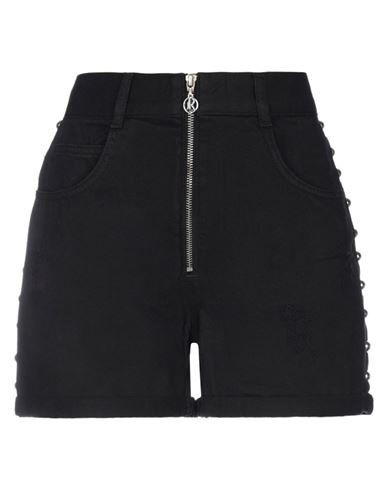 Relish Denim Shorts In Black